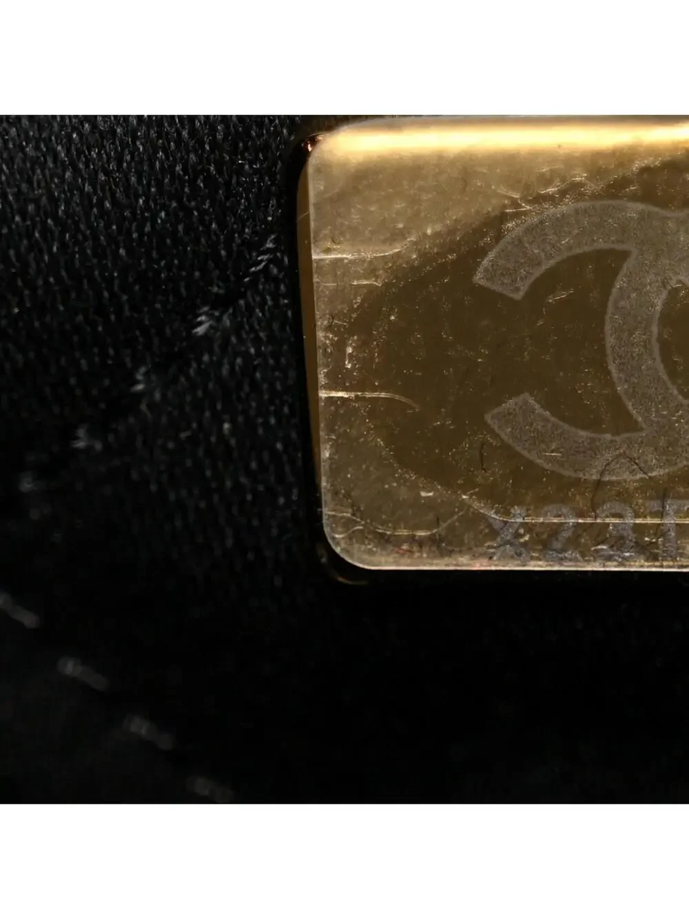 Shiny Calfskin Quilted Small Chanel 22 #295063C50B